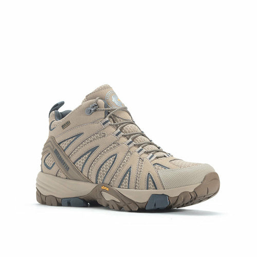 ROCKROOSTER Bedrock Men's Waterproof Hiking Boots, Sand, 6 Inch
