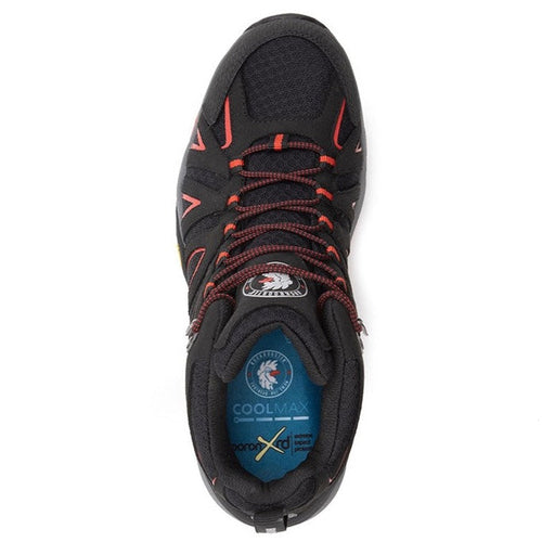 ROCKROOSTER Bedrock Men's Waterproof Hiking Boots, Black, 6 Inch