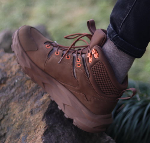 ROCKROOSTER Farmington Men's Waterproof Hiking Boots, Brown, 6 Inch
