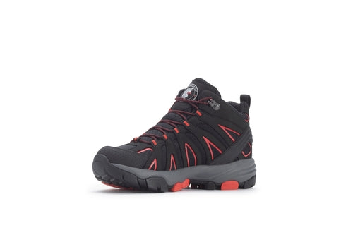 ROCKROOSTER Bedrock Men's Waterproof Hiking Boots, Black, 6 Inch