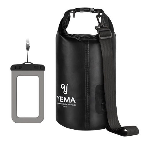 YEMA Dry Bag with Waterproof Phone Pouch for Hiking, Kayaking & Outdoor Use