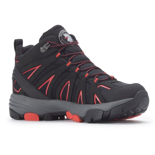 ROCKROOSTER Bedrock Men's Waterproof Hiking Boots, Black, 6 Inch